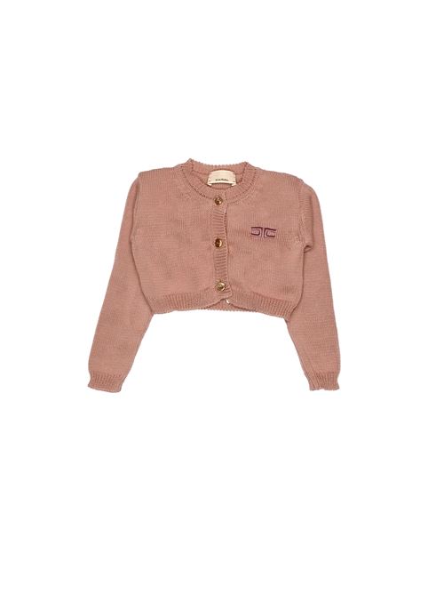 Cardigan, bambina, logato. ELISABETTA FRANCHI | EGMA028 C FL027C009